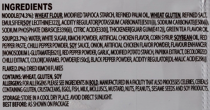 Samyang Hot Chicken Ramen Buldak Kimchi Noodles, 135 g (Each)-4.webp